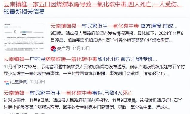 云南跨国救援行动启动，缅甸籍四人一氧化碳中毒事件敲响警钟