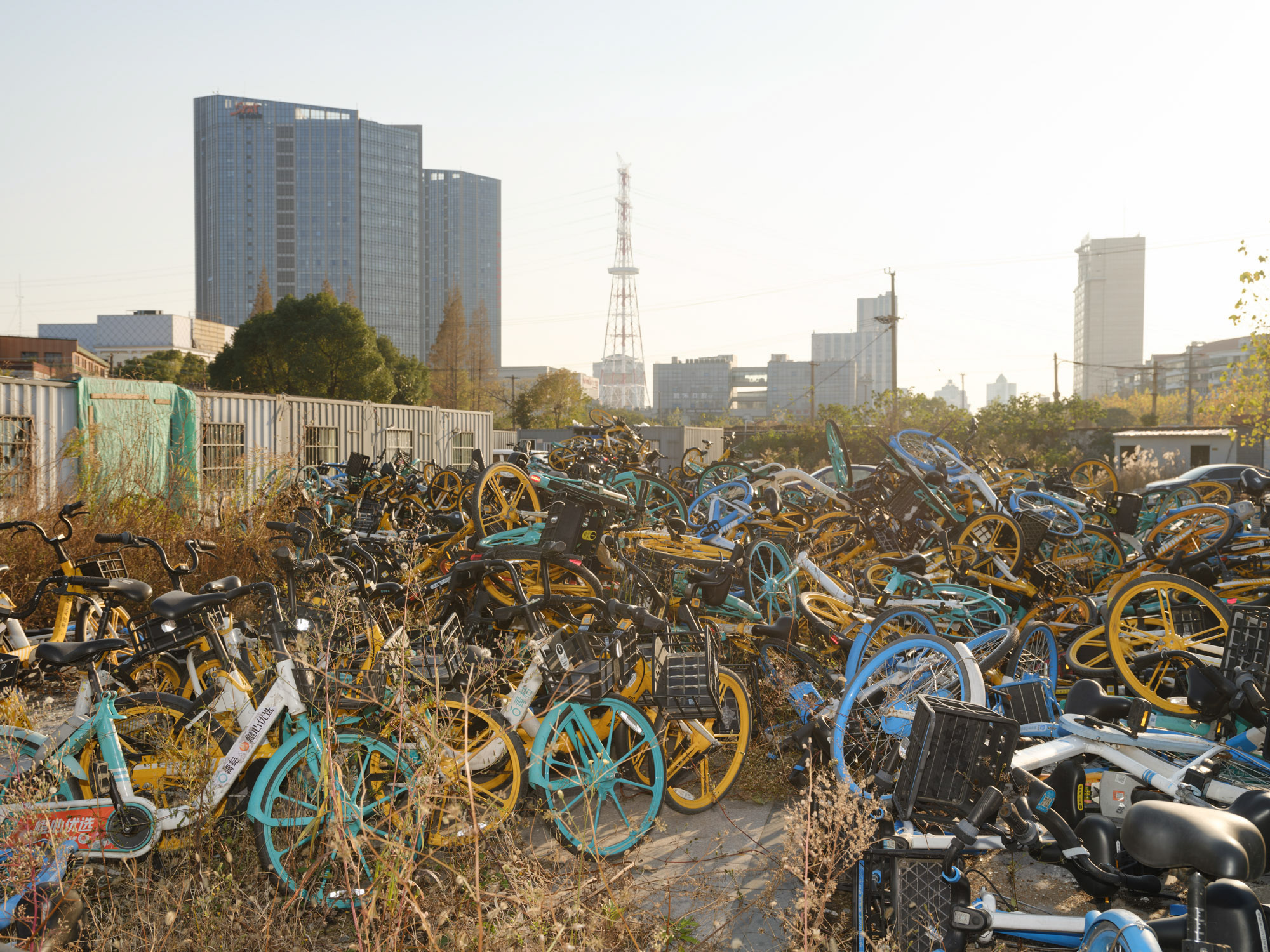 共享单车回收再利用，共建绿色城市，推动资源循环利用