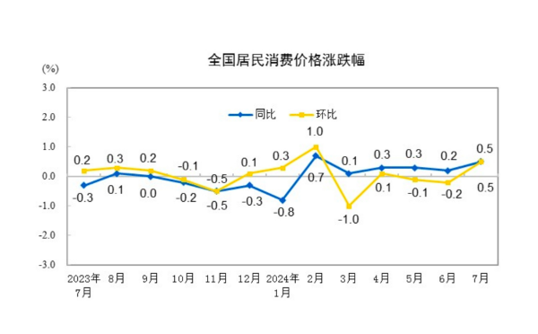 2024年CPI上涨0.2%现象解析及其经济影响探讨